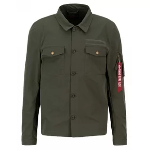 Koszula wierzchnia Alpha Industries Overshirt 108123 142 - Ciemnooliwkowa RATY 0% | PayPo | GRATIS WYSYŁKA | ZWROT DO 100 DNI - Odzież taktyczna i umundurowanie - miniaturka - grafika 1