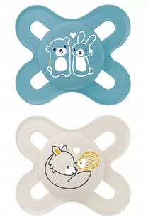 MAM BABY ORIGINAL START PLANET LOVE SMOCZEK 0-2 DLA NOWORODKÓW 2SZT - Smoczki uspokajające - miniaturka - grafika 1