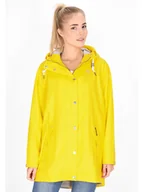 Kurtki i kamizelki sportowe damskie - Schmuddelwedda Płaszcz przeciwdeszczowy w kolorze żółtym - miniaturka - grafika 1