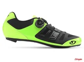 Buty rowerowe - Buty rowerowe Giro Sentrie TechLace highlight yellow black - miniaturka - grafika 1