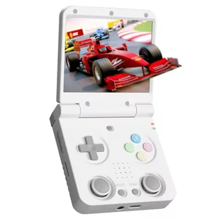 Miyoo Flip Handheld Game Console 3 5'' IPS 2 4G/5G WiFi 3000mAh 20 Emulators - White - Konsole i gry retro - miniaturka - grafika 1