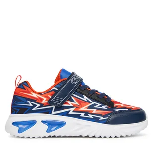 Sneakersy Geox J Assister Boy J45DZB 02ACE C0820 DD Granatowy - Buty dla chłopców - miniaturka - grafika 1