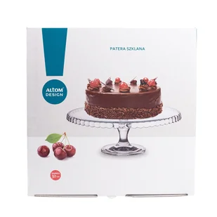 Lumarko Patera Szklana Śr.32cm - Tace i patery - miniaturka - grafika 5