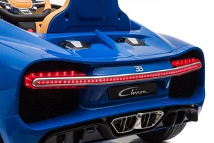 Pojazd Bugatti Chiron Niebieski - Pojazdy elektryczne dla dzieci - miniaturka - grafika 12