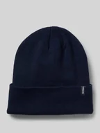 Czapki męskie - Czapka beanie z detalem z logo - miniaturka - grafika 1
