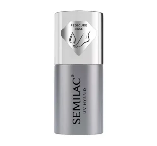 Semilac Baza Pedicure do lakieru hybyrdowego 7ml - Lakiery hybrydowe - miniaturka - grafika 1