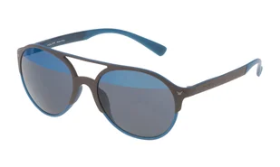 Uniwersalne okulary przeciwsłoneczne POLICE model SPL163V55MB6H (Szkło/Zausznik/Mostek) 55/19/140 mm) - Okulary przeciwsłoneczne - miniaturka - grafika 1