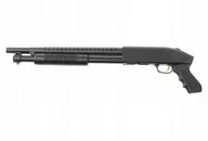 Karabiny ASG - Strzelba Shotgun MOSSBERG 500 ASG (sprężynowy) na Kule Plastikowe/Gumowe/Kompozytowe/Aluminiowe 6mm. - miniaturka - grafika 1