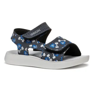 Geox B Sandal Lightfloppy, Sandały dziecięce, Granatowy, 26 EU - Buty dla chłopców - miniaturka - grafika 1