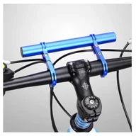 Hulajnogi - Aluminiowy uchwyt na kierownice rower/ Hulajnoga Xiaomi M365/ Pro - niebieska - miniaturka - grafika 1