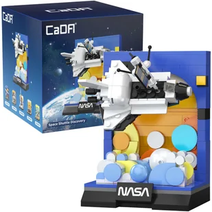 Klocki Konstrukcyjne Cada NASA wystawa odkrywacz kosmiczny Space Shuttle Discovery 250 elementów - Klocki - miniaturka - grafika 1
