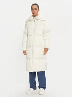 Kurtki damskie - Calvin Klein Kurtka puchowa K20K207721 Biały Regular Fit - miniaturka - grafika 1