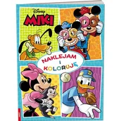 Literatura popularno naukowa dla młodzieży - Naklejam i koloruję Miki - miniaturka - grafika 1