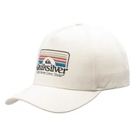 Czapki męskie - Męska Czapka z daszkiem QUIKSILVER STEP INSIDE CAP SPRT AQYHA05433-WDW0 – Beżowy - miniaturka - grafika 1