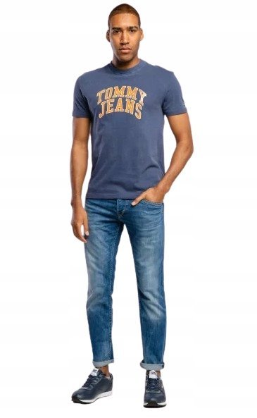 Pepe Jeans Niebieskie Spodnie Jeansowe Niebieskie Męskie 31/32 2A5D3_E* T4A