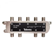 Rozgałęźniki i multiswitche do TV-SAT - Rozgałęźnik antenowy rtv 8-drożny F8D 453303 TELEVES - miniaturka - grafika 1