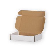 Pudełka i szkatułki - Pudełko Fasonowe Białe 180X120X40 mm - miniaturka - grafika 1