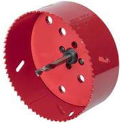 Wiertła - WOLFCRAFT Otwornica bimetalowa, 112 mm, czerwona, 5496000 GmbH - miniaturka - grafika 1