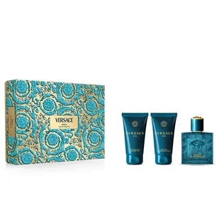SET VERSACE Eros EDT spray 50ml + SHOWER GEL 50ml + AS 50ml - Zestawy kosmetyków damskich - miniaturka - grafika 1