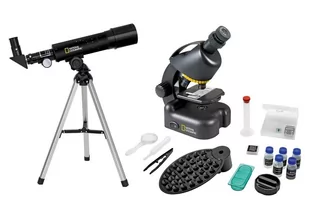 Zestaw Bresser National Geographic: 50/360 AZ i mikroskop 40x–640x - Teleskopy - miniaturka - grafika 1
