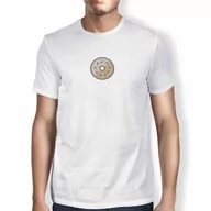 Koszulki męskie - Green Fish, Basic męski T-shirt, 100% bawełna, Regular Fit, Digital Icon Printed, rozmiar: S, kolor: biały, biały, S - miniaturka - grafika 1