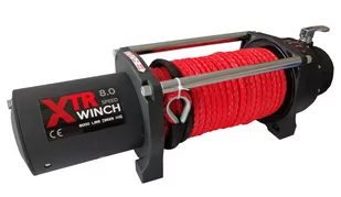 Wyciągarka XTR 8000 lbs [3629 kg] z liną syntetyczną 12V + hak (lina: 10mm 28m w oplocie 10400 kg +hak) 81880016 - Wciągarki - miniaturka - grafika 2