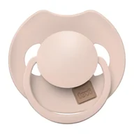 Smoczki uspokajające - Smoczek silikonowy dynamiczny LOVI Prime 0-6m 1 szt. Nude z etui - miniaturka - grafika 1