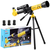 Zabawy w naśladowanie dorosłych - Luneta teleskop na statywie okular20x30x40x ZA3686 - miniaturka - grafika 1