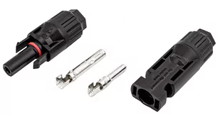 Konektor na kabel MC4 zestaw złączy szeregowych z pinami - Zestawy solarne - miniaturka - grafika 2