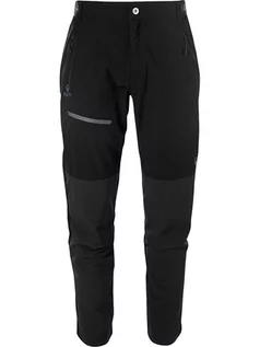 Odzież trekkingowa męska - Halti Spodnie funkcyjne "Pallas" w kolorze czarnym - grafika 1