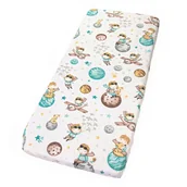 Prześcieradła dla dzieci - PRZEŚCIERADŁO 50x83 DO DOSTAWKI ŁÓŻECZKA Z GUMKĄ BAWEŁNIANE Kerstin - miniaturka - grafika 1