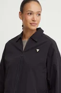 Kurtki damskie - Guess kurtka AURLIE damska kolor czarny przejściowa oversize V4YH02 WG982 - miniaturka - grafika 1