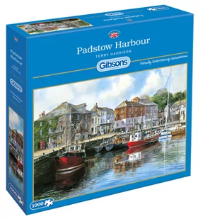 Gibson Games gibsons Padstow Harbour od Terry Harrison puzzle, portu przez Padstow, 1000 części - Puzzle - miniaturka - grafika 1