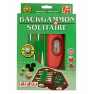 Gry planszowe - Gra Planszowa Backgammon Solitaire Jumbo - miniaturka - grafika 1