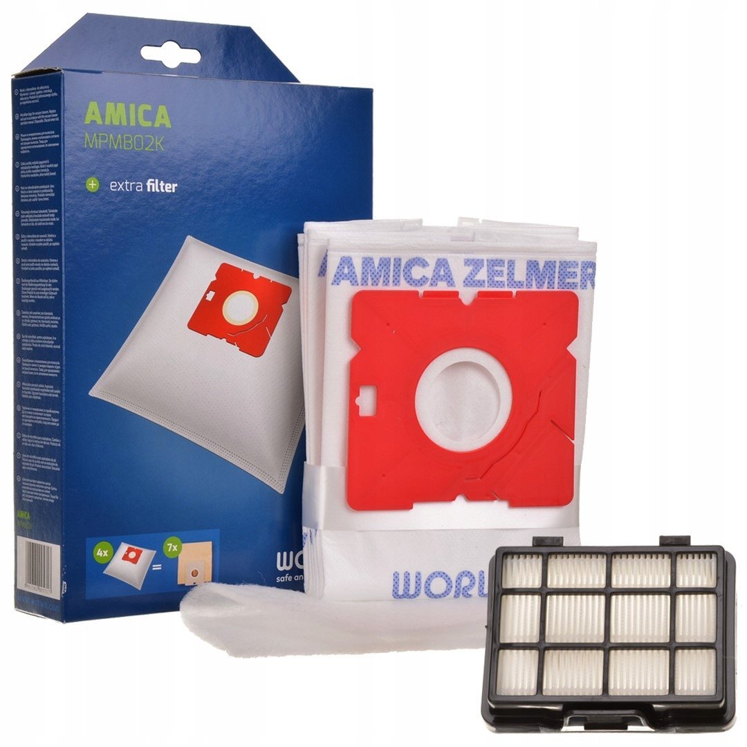 4x WORKI do AMICA ORA YUGO SURAZO VM + filtr HEPA