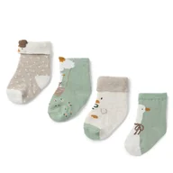 Skarpetki dla dzieci - Zestaw 4 par wysokich skarpet dziecięcych Mayoral 9762 Kolorowy - miniaturka - grafika 1