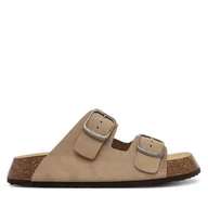 Klapki i japonki damskie - Klapki Scholl Princy F32269 Beżowy - miniaturka - grafika 1