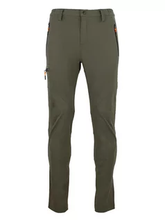 Odzież trekkingowa męska - Peak Mountain Spodnie funkcyjne "Cebor" w kolorze khaki - grafika 1