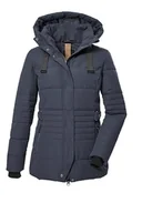 Moda i Uroda OUTLET - G.I.G.A. DX Damska pikowana kurtka z odpinanym kapturem/kurtka funkcyjna o wyglądzie puchu GW 25 WMN QLTD JCKT, ciemnoniebieska, 38, 39930-000 - miniaturka - grafika 1