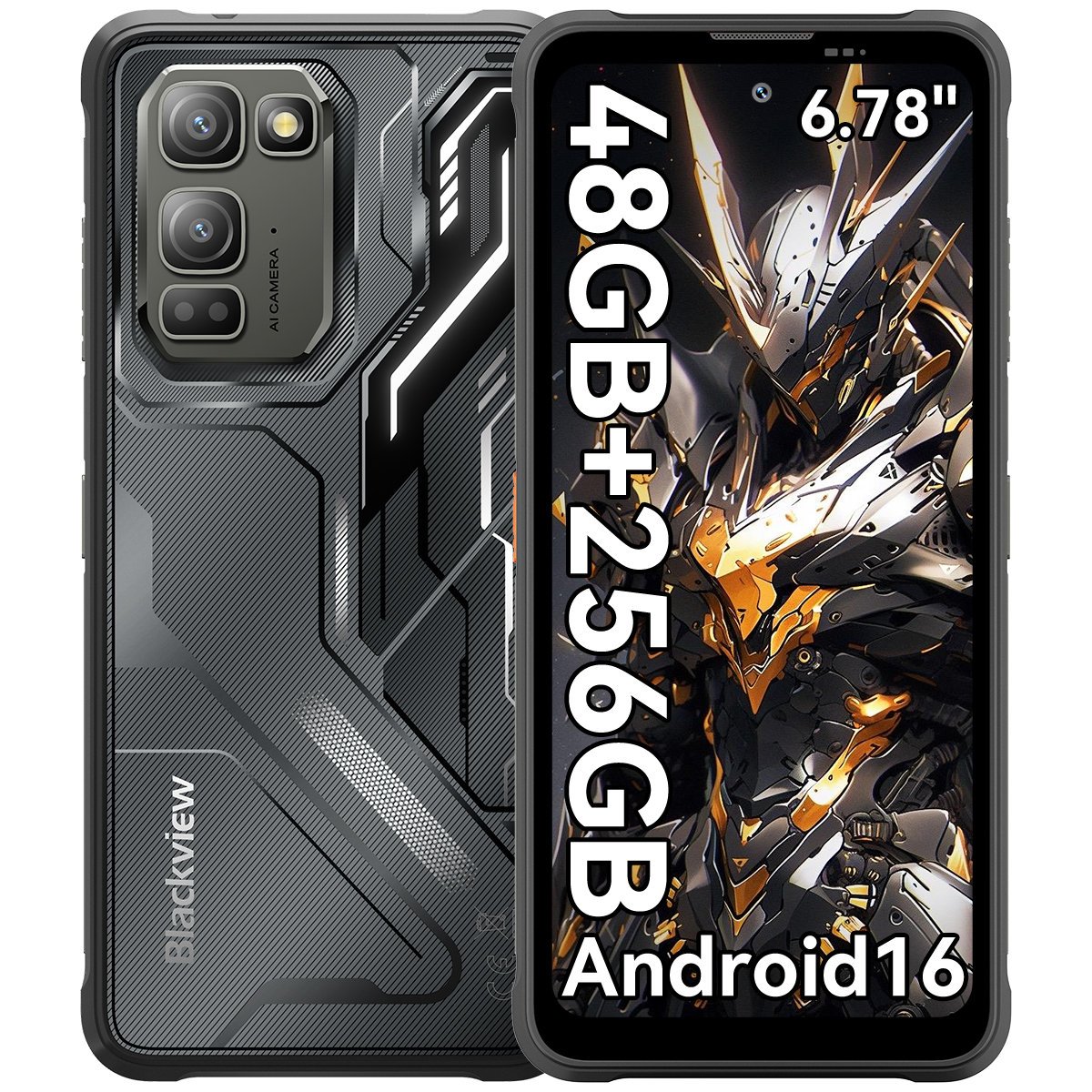 Blackview FORT 5 12GB/256GB Czarny