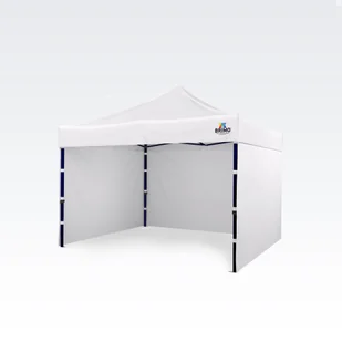 BRIMO Pawilon 3x3m - plus 3 ściany - Biały - Pawilony ogrodowe - miniaturka - grafika 1