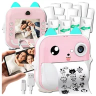 Aparaty natychmiastowe - DRUKUŚ 3.0 DRUKARKA TERMICZNA APARAT KAMERA NATYCHMIASTOWY DRUK + 13 ROLEK - miniaturka - grafika 1