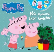 Pozostałe książki - Media Service Zawada Peppa Pig. Opowiadania z naklejkami. Na pomoc, tato świnko! - miniaturka - grafika 1