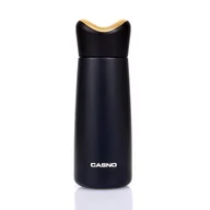 Shakery i bidony sportowe - Casno Butelka termiczna Casno Capitol Peak 280 ml czarna KXN-6063K - miniaturka - grafika 1