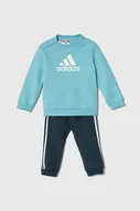 Komplety dla niemowląt - adidas dres niemowlęcy kolor niebieski - miniaturka - grafika 1