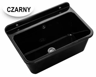 Komora gospodarcza ZG03G czarna - Zlewy i komory gospodarcze - miniaturka - grafika 1