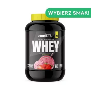 Instant Whey Protein HIRO.LAB 2000g Strawberry - Odżywki białkowe - miniaturka - grafika 1