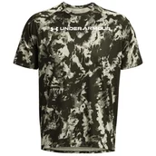 Koszulki sportowe męskie - Koszulka męska Under Armour Tech ABC Camo SS Rozmiar: XL / Kolor: zielony - miniaturka - grafika 1