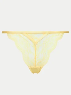 Hunkemöller Stringi Isabelle 205390 Żółty - Majtki damskie - miniaturka - grafika 1