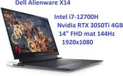 Laptopy - DELL Alienware X14 i7-12700H 16GB 2TB SSD 14 FHD 1920x1080 144Hz GeForce RTX3050Ti 4GB Win11 - miniaturka - grafika 1